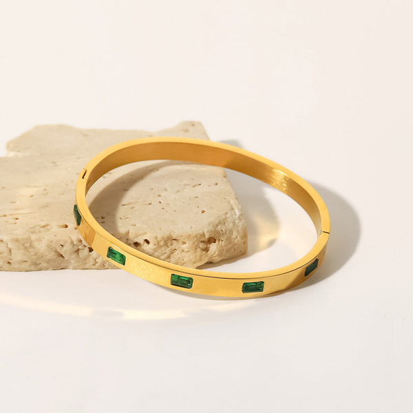 Margot Emerald Bracelet