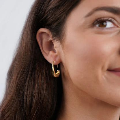 Reine Hoop Earrings