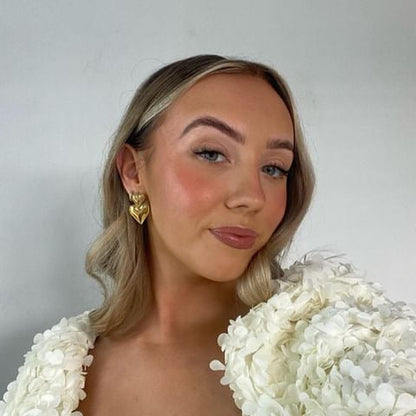 Heart Drop Earrings