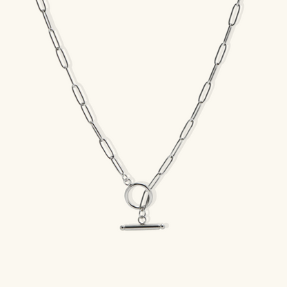 Dahlia Paperclip Necklace