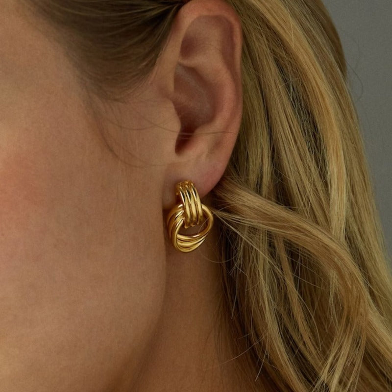 Zaina Layered Earrings