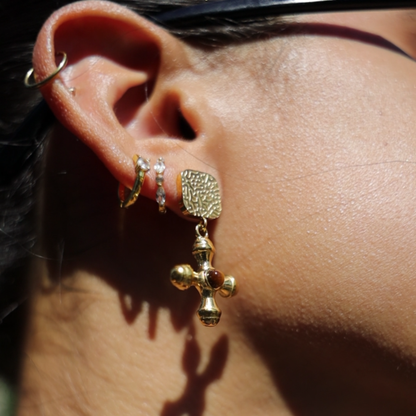 Birdie Gold Earrings
