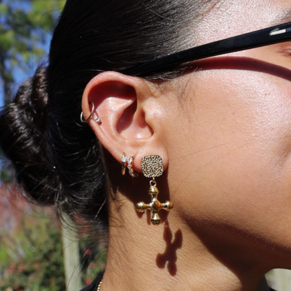 Birdie Gold Earrings