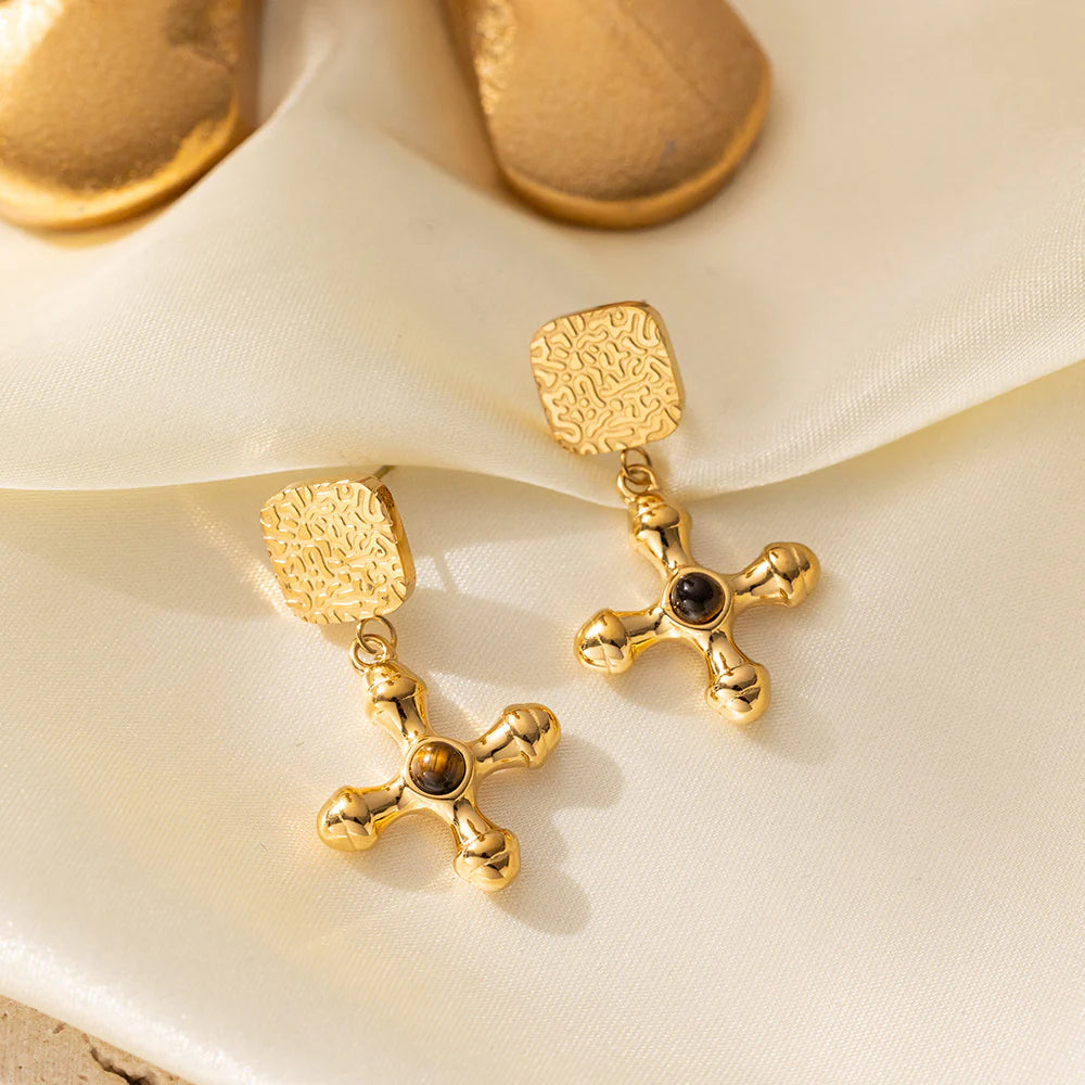 Birdie Gold Earrings