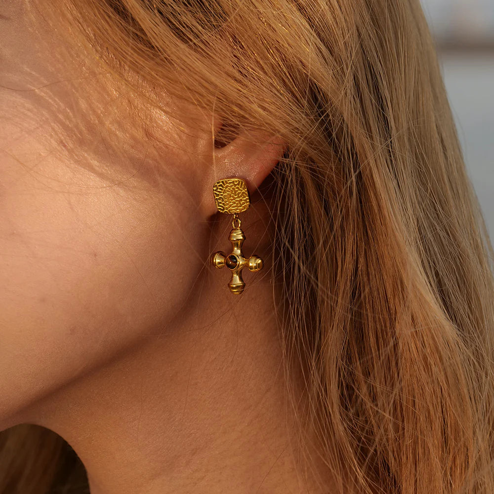 Birdie Gold Earrings