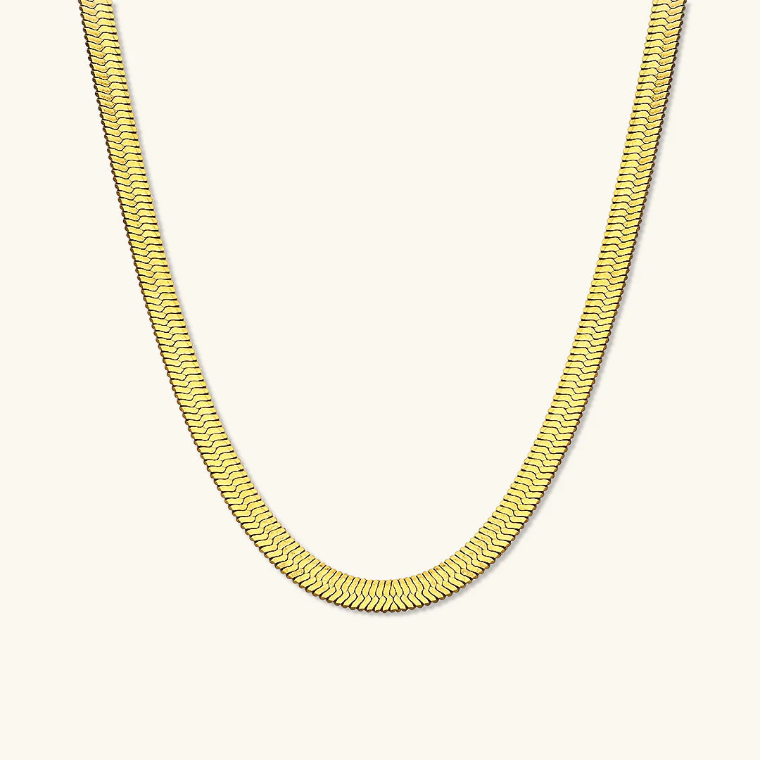 Maren Herringbone Necklace