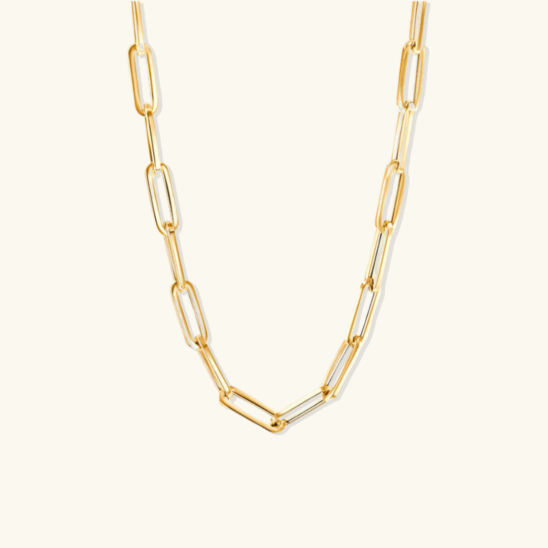 Lennox Paperclip Necklace