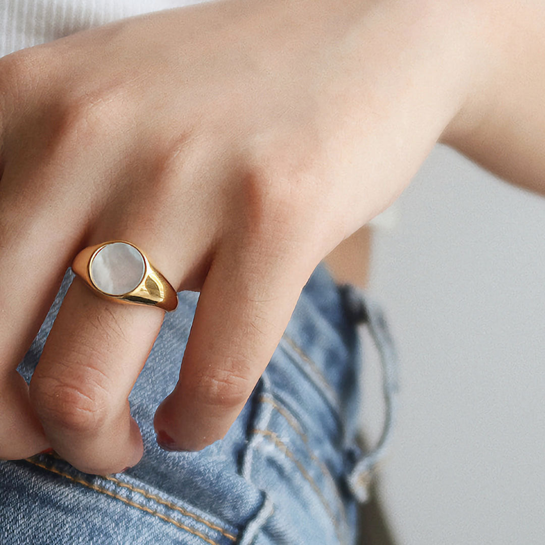 Oona Pearl Ring