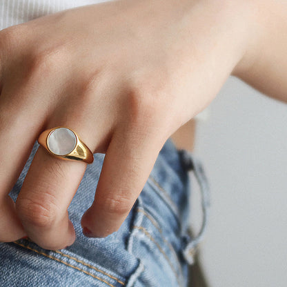 Oona Pearl Ring