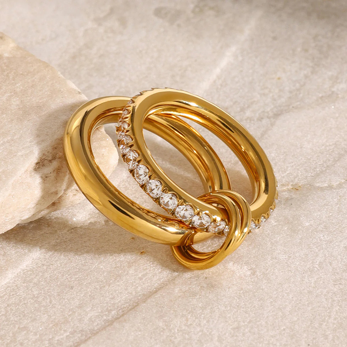 Saskia Stacked Ring