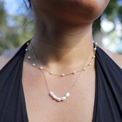 Refined Pearl Necklace