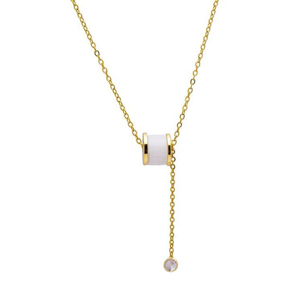 Lia Gold Clavicle Necklace