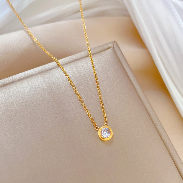 Beaumont Gold Crystal Pendant