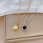 Solace Reversible Gold Pendant