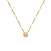 Beaumont Gold Crystal Pendant