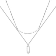 Gia Layered Crystal Necklace