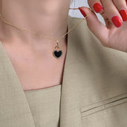 Gemma Gold Heart Pendant