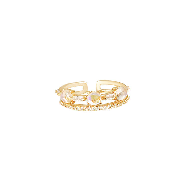 Margaret Layered Gold Ring