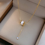 Lia Gold Clavicle Necklace