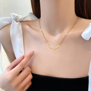 Lana Gold Antler Necklace