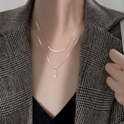 Gia Layered Crystal Necklace