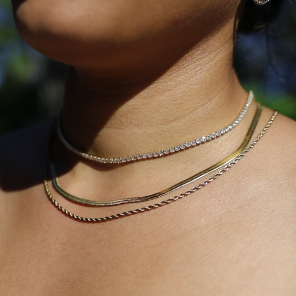 Marlowe Tennis Necklace