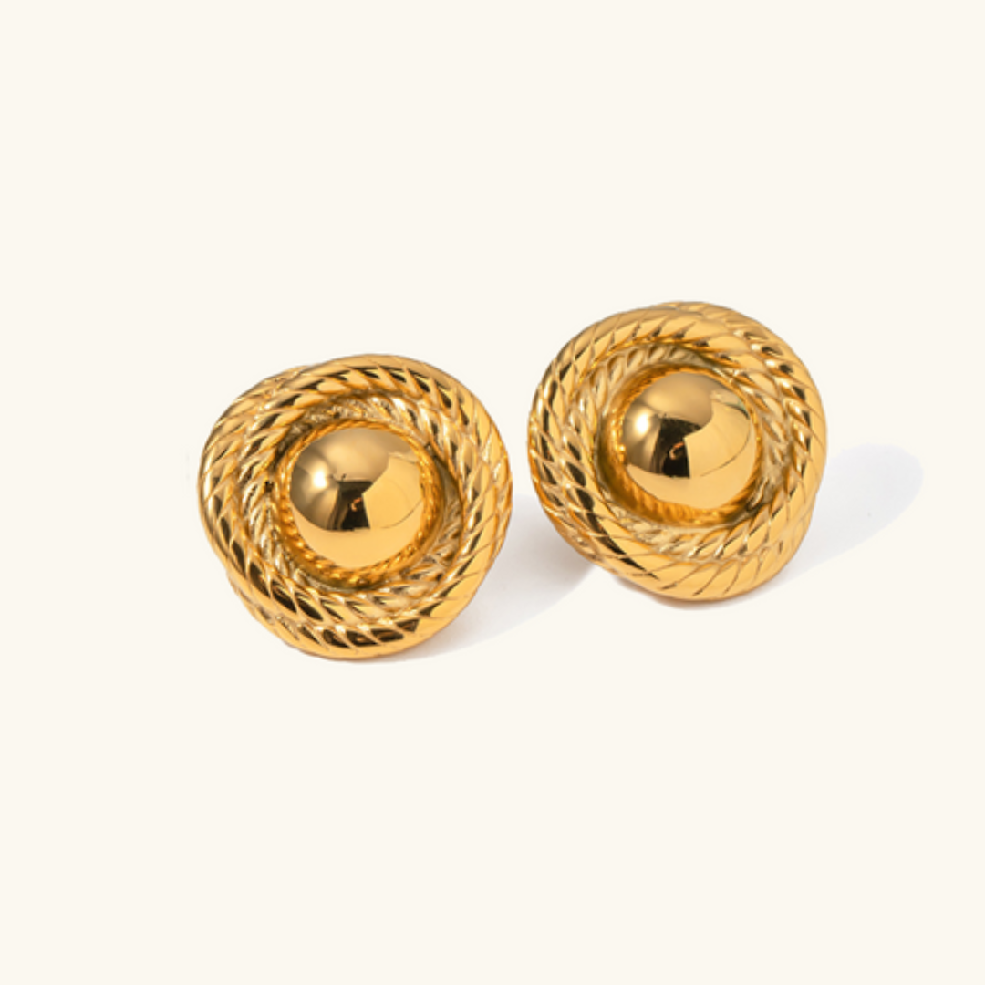 Delia Spiral Earrings