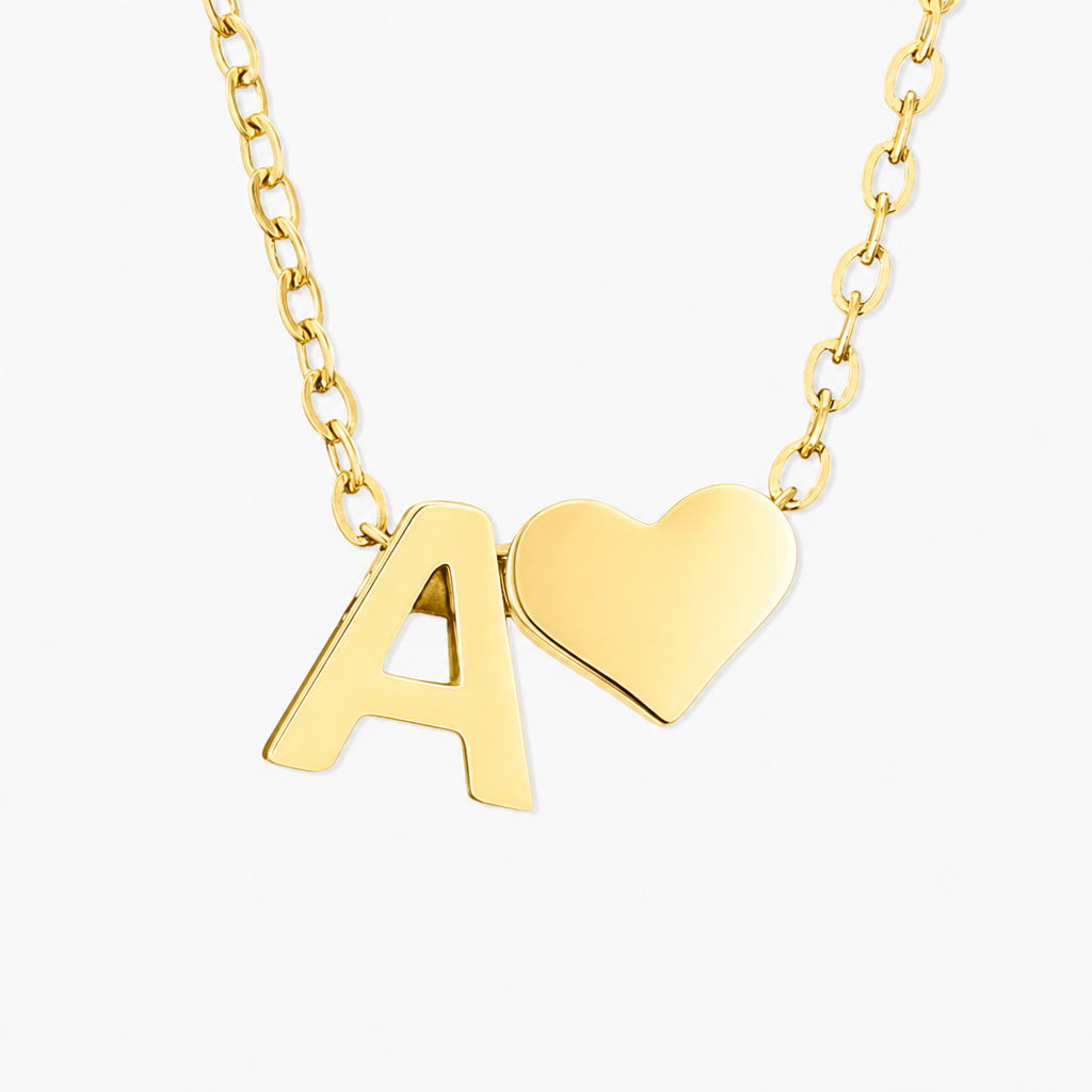 Amour Initial Necklace