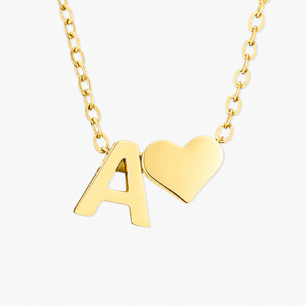 Amour Initial Necklace