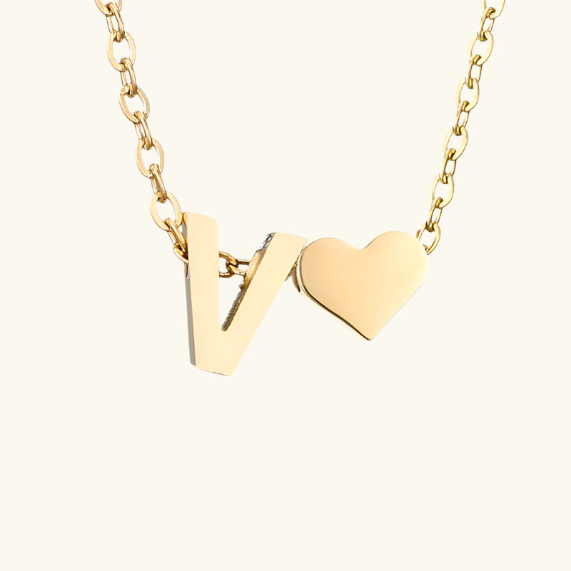 Amour Initial Necklace