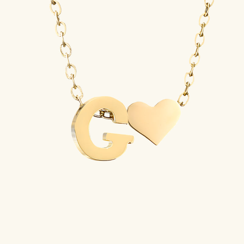 Amour Initial Necklace