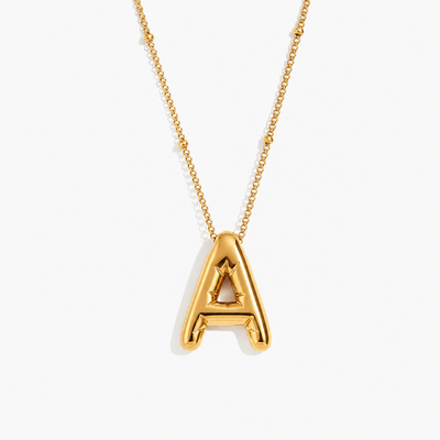 Balloon Letter Necklace