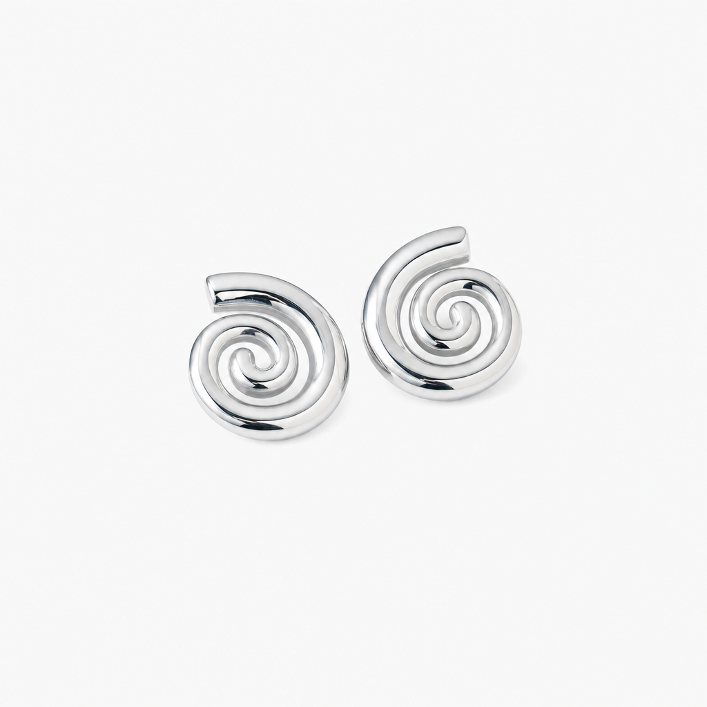 Bondi Twist Earrings (Silver)