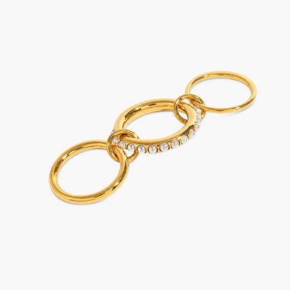 Seraphine Pearl Stacked Ring