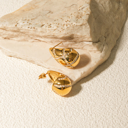 Quilla Teardrop Earrings