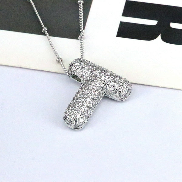 Bubble Letter Necklace