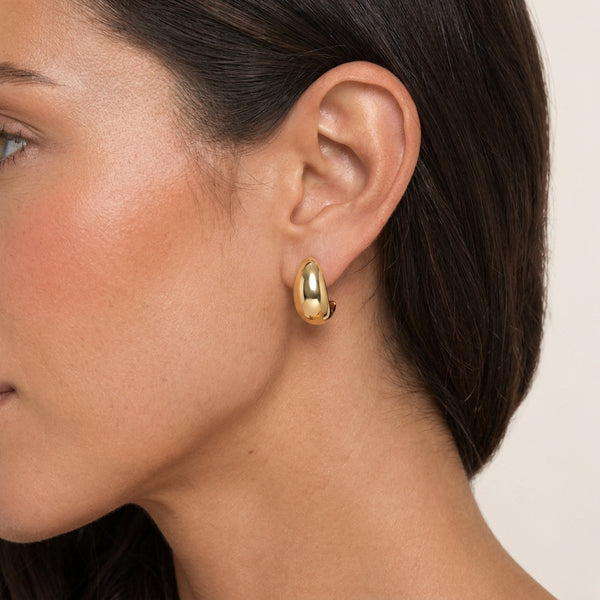 Chunky Teardrop Studs