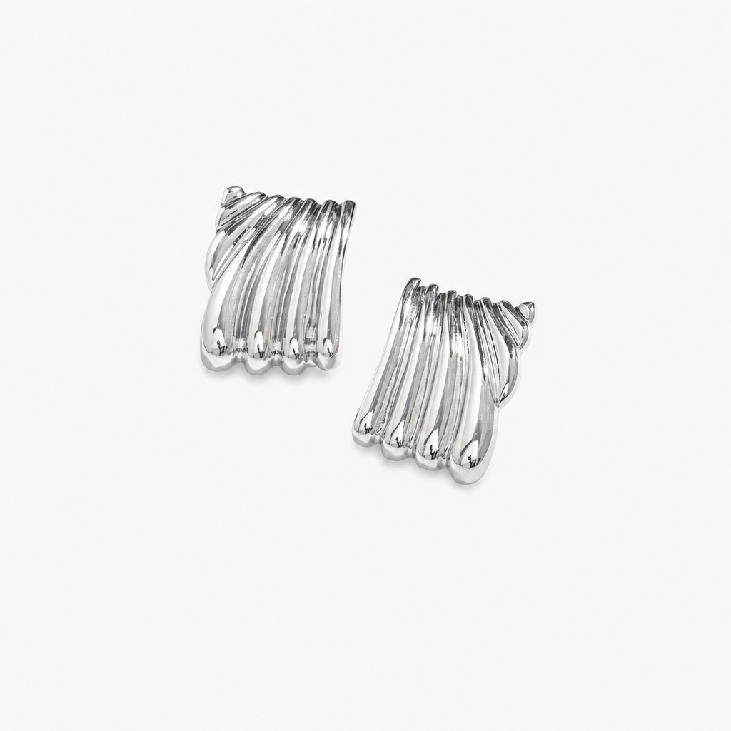 Delphine Earrings (Silver)