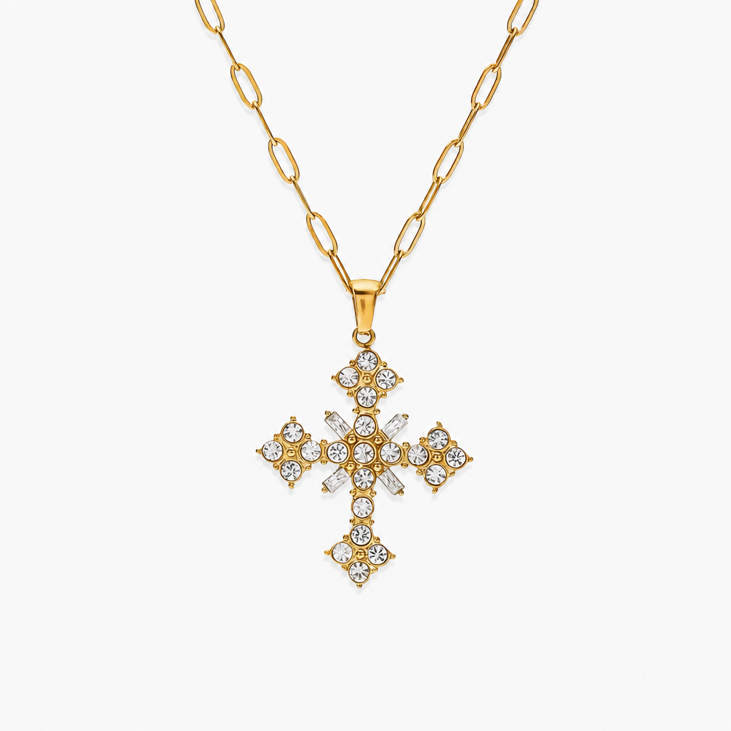 Divina Cross Necklace