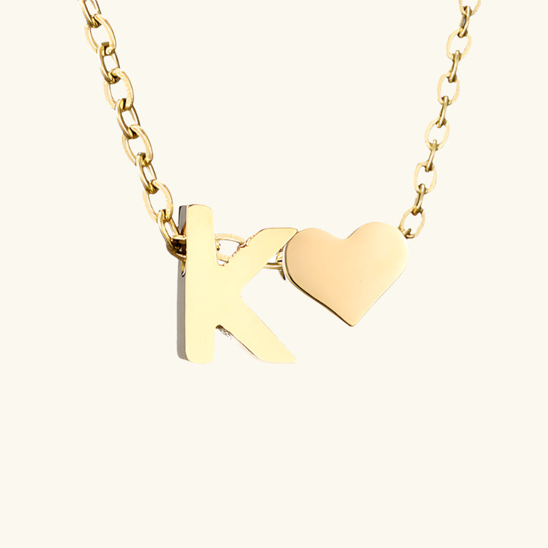 Amour Initial Necklace
