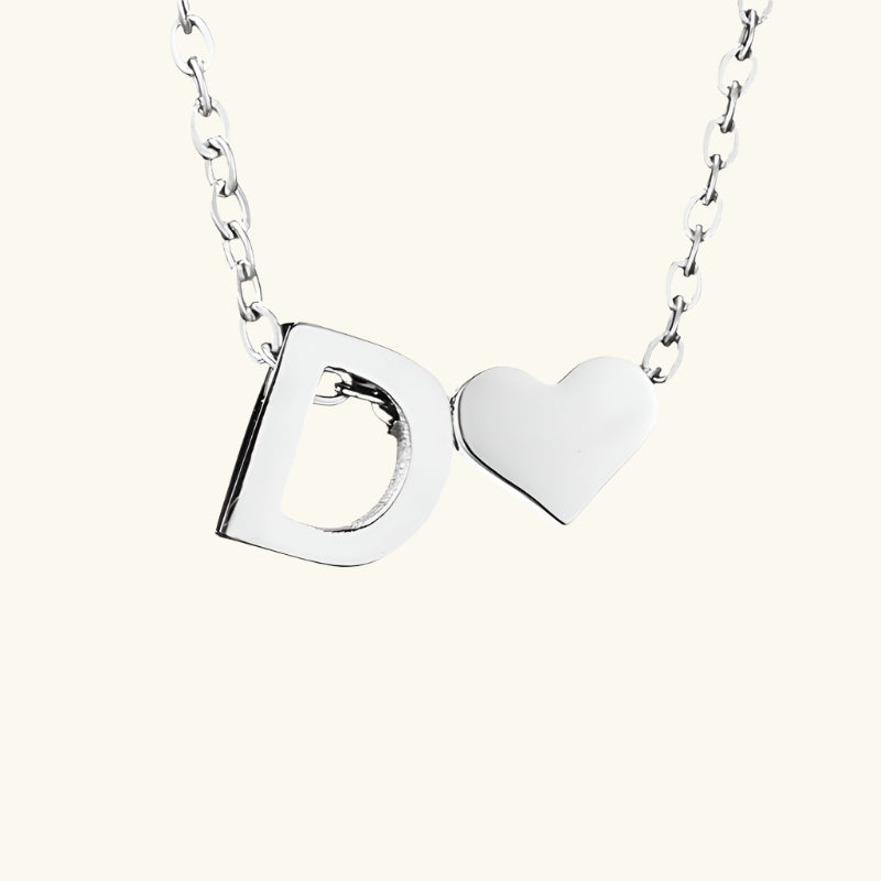 Amour Initial Necklace
