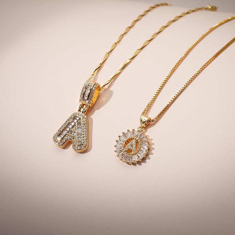 Fioret Initial Letter Necklace