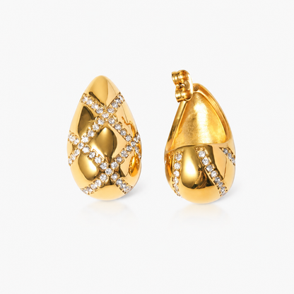 Quilla Teardrop Earrings