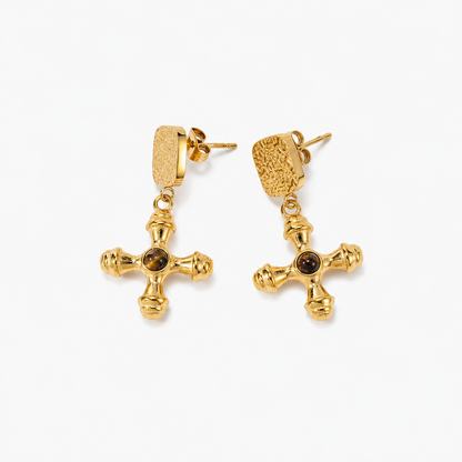 Birdie Gold Earrings