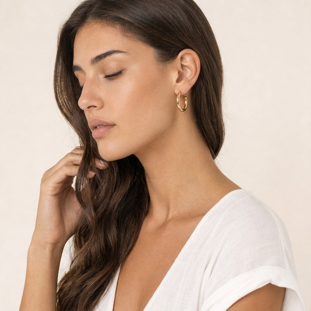 Gold Hoops