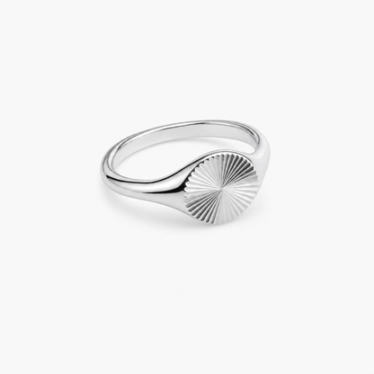 Halcyon Sunburst Ring (Silver)
