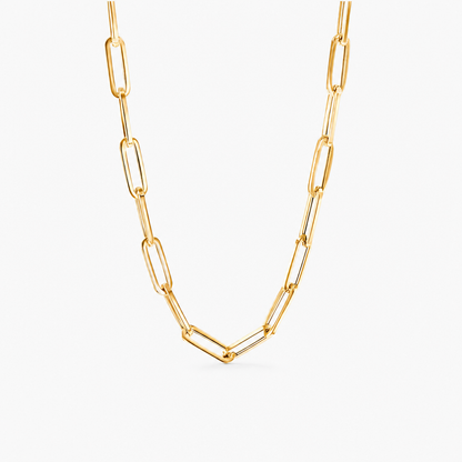 Lennox Paperclip Necklace