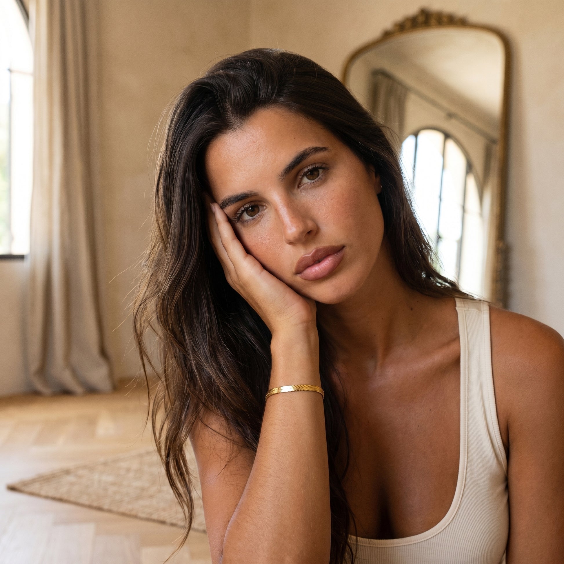 Herringbone Chain Bracelet