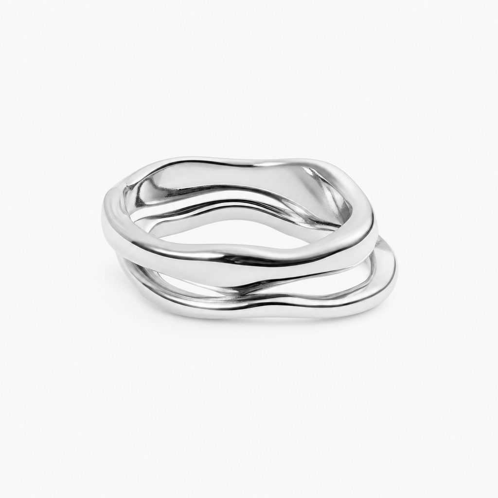 Iris Stacker Ring (Silver)