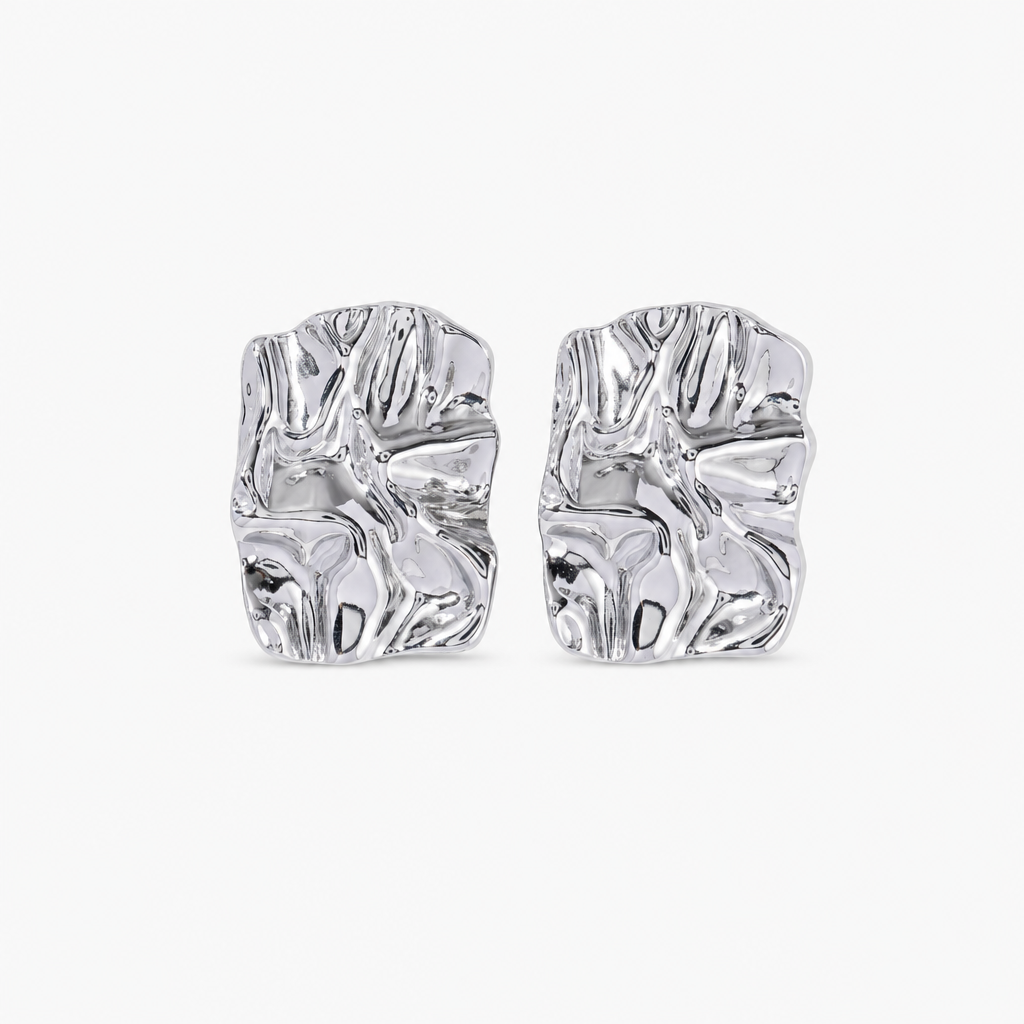 Mystic Waves Earrings (Silver)